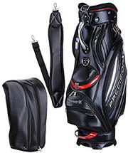 AW Waterproof Golf Carry Bag 18x10x51′ 5-Way 9 Pockets for Male Adult 